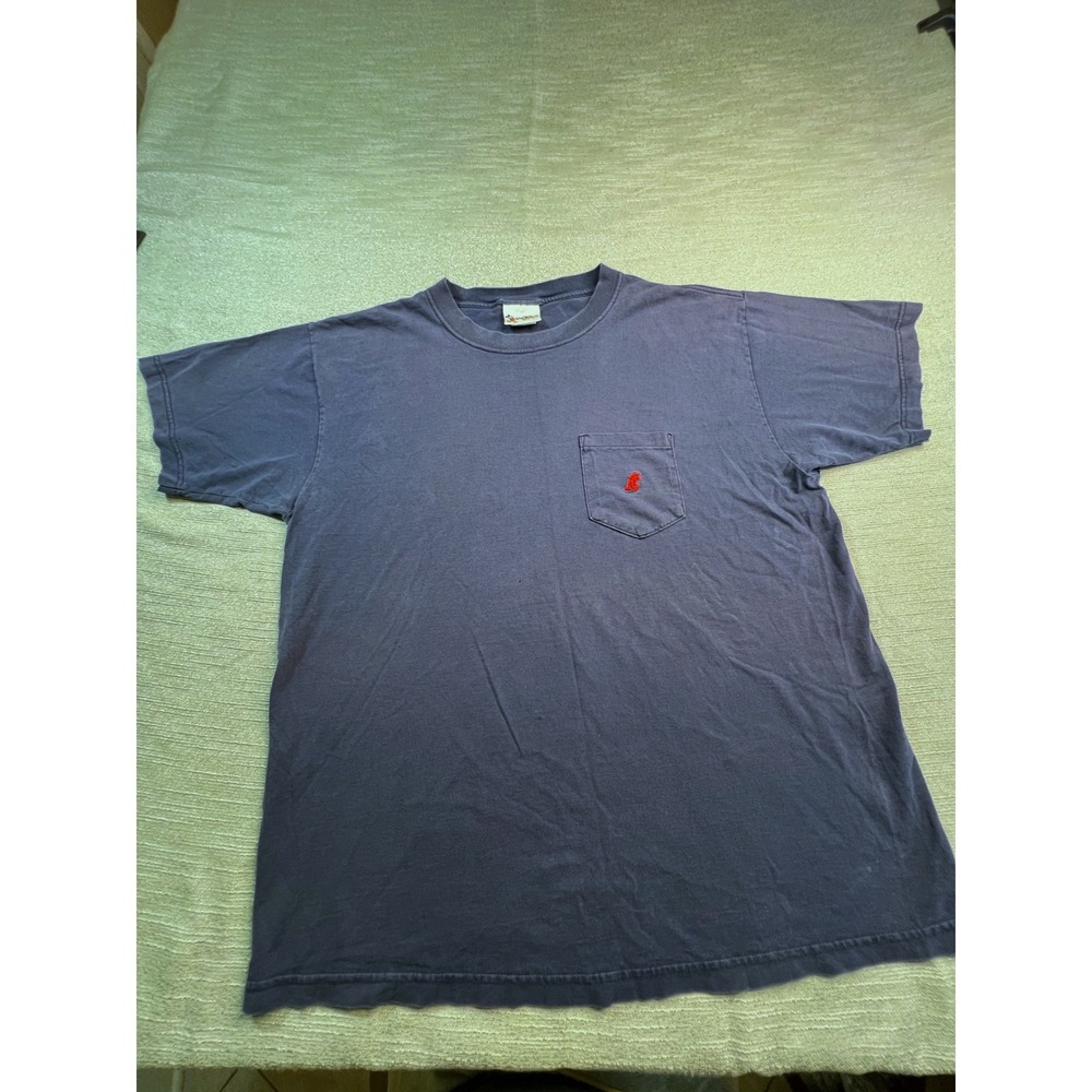 Mickey Mouse 90s Walt Disney World Embroidered Pocket T-Shirt Vintage Collection